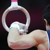 Zugstemme an den Ringen