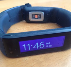 Das Microsoft Fitness Band