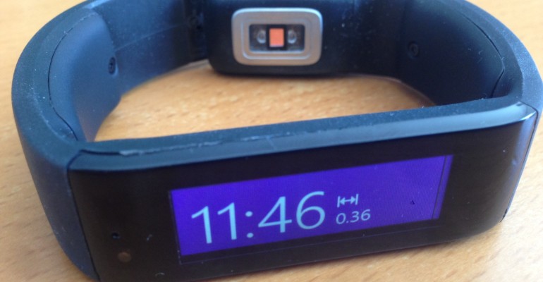 Das Microsoft Fitness Band