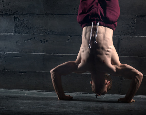 Handstand Liegestütze / Push Ups