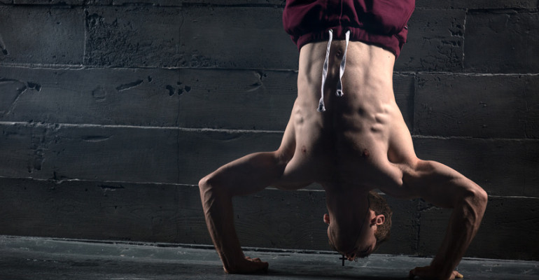 Handstand Liegestütze / Push Ups